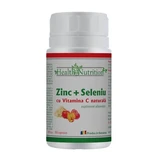 Zinc, selenio y vitamina C, 90 cápsulas, Health Nutrition