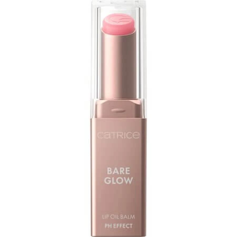Lippenbalsem, 010 Cool Pink, Bare Glow Lip Oil Balm, 3 g, Catrice