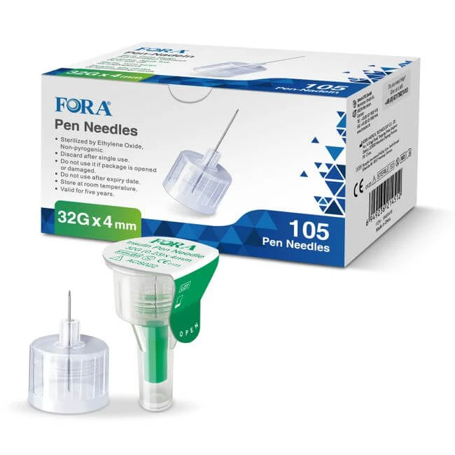 Fora PEN-naalden 32 g 4 mm – insulinepen met 105 stuks