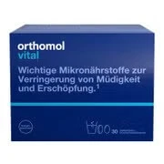 Orthomol Vital-korrels + tabletten + capsules (sinaasappel), 30 dagelijkse porties