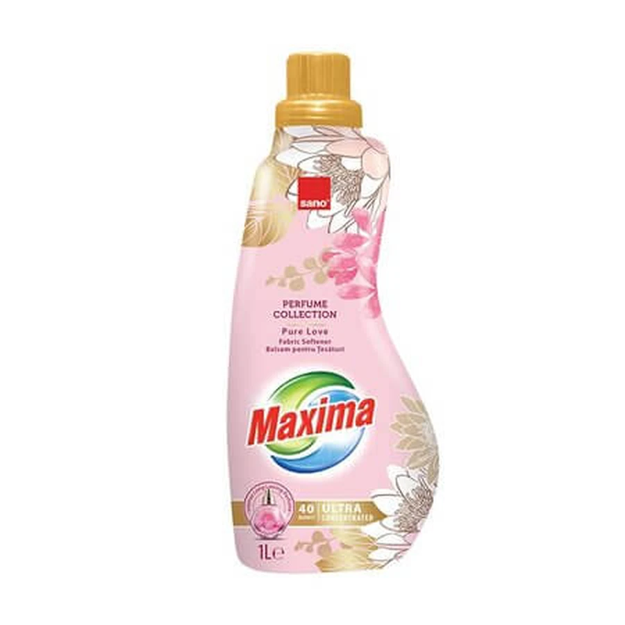 Adoucissant ultra-concentré Maxima Pure Love, 1 000 ml, Sano