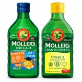 Norwegisches Fischöl, 250 ml + Omega-3-Fischöl, 250 ml 