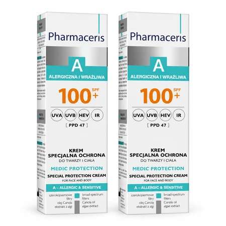  Pharmaceris A Medic Protection SPF 100+, 2x75 ml, Dr Irena Eris