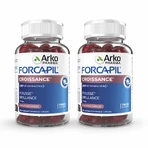 Arkopharma Forcapil Forcapil Crescita Włosy i Paznokcie 2x60 cukierków żelowych: ceny i cechy