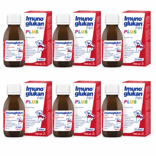 Imunoglukan P4H Plus, 6x100 ml - sirop pentru copii peste 3 ani și adulți, Pleuran