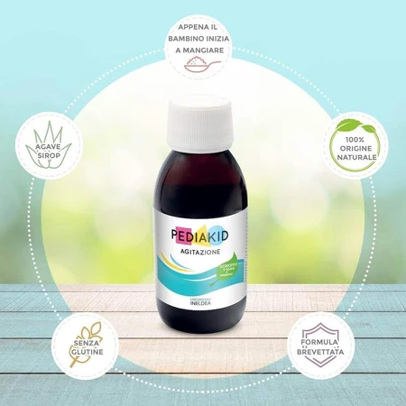 Pediakid Siroop met zwarte bessensmaak Nervosite 4x125 ml 