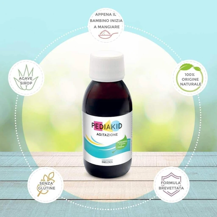 Pediakid Siroop met zwarte bessensmaak Nervosite 4x125 ml 