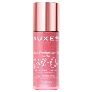 Nuxe Huile Prodigieuse Or Florale – Ulei uscat multifuncțional cu aplicator roll-on, 60 ml