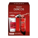 VICHY Dercos Aminexil Clinical R.E.G.E.N. Booster : sérum fortifiant pour les cheveux, 90 ml, et shampoing Dercos Energy+ offert — shampoing revitalisant anti-chute, 50 ml, 1 lot