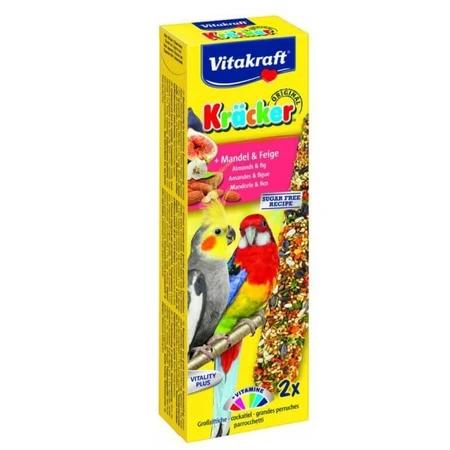 Vitakraft Kracker Nimfa Amandelreep, 180 g