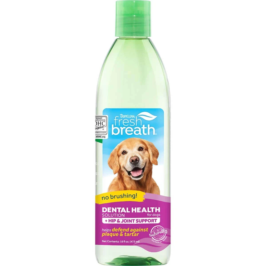 TropiClean Oral Care Plus watertoevoeging voor heupen en gewrichten, 473 ml