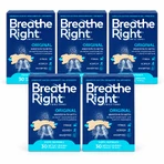 Breathe Right® Original Nasal Strips, beige material, 5x30 strips