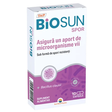 Biosun Spor, 10 capsules, Sun Wave Pharma