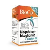 Bisglycinate de magnésium avec vitamine B6 bioactive, 90 gélules, BioCo