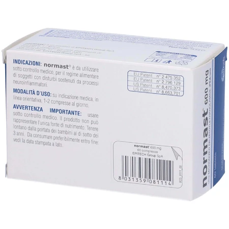 Normast 600 mg, 2x60 tabletten