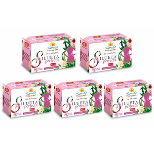 Silueta perfectǎ 1 Tea, purification and drainage M123, 5x20 sachets, Fares