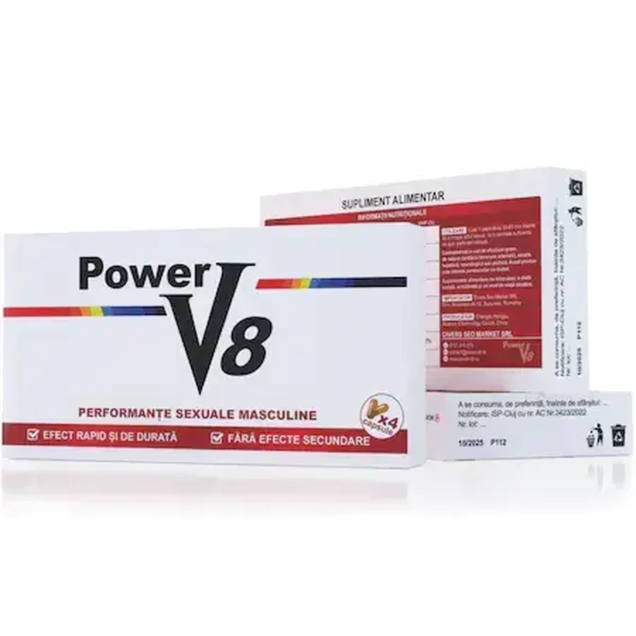 Power V8, 2x4 capsule, Divers Seo Market