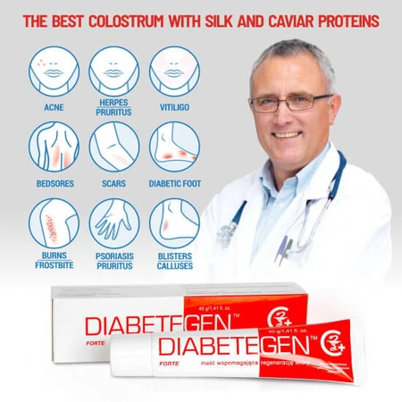 Diabetegen Forte crème de régénération tissulaire rapide, 40 g, Genoscope