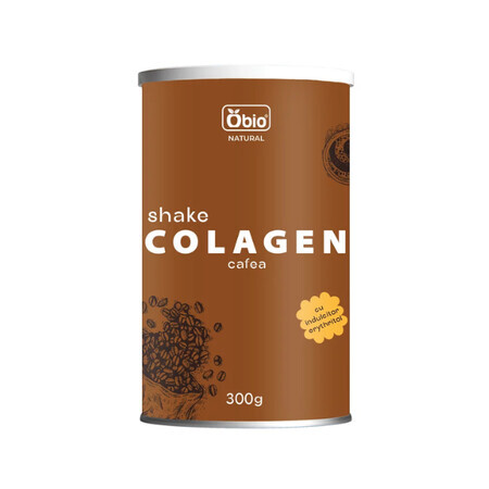 Colagen Shake cu cafea, 300 g, Obio