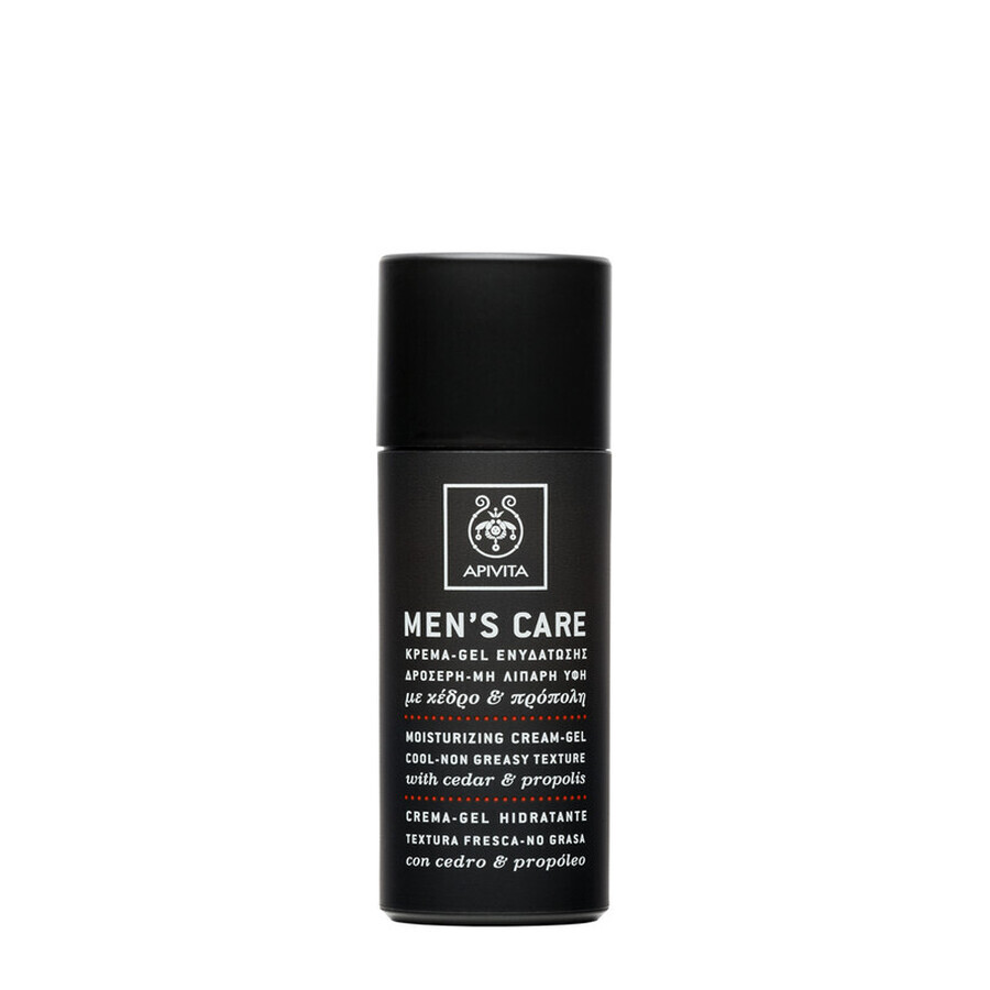 Hydraterende gel voor mannen met propolisextract, 50 ml, Apivita