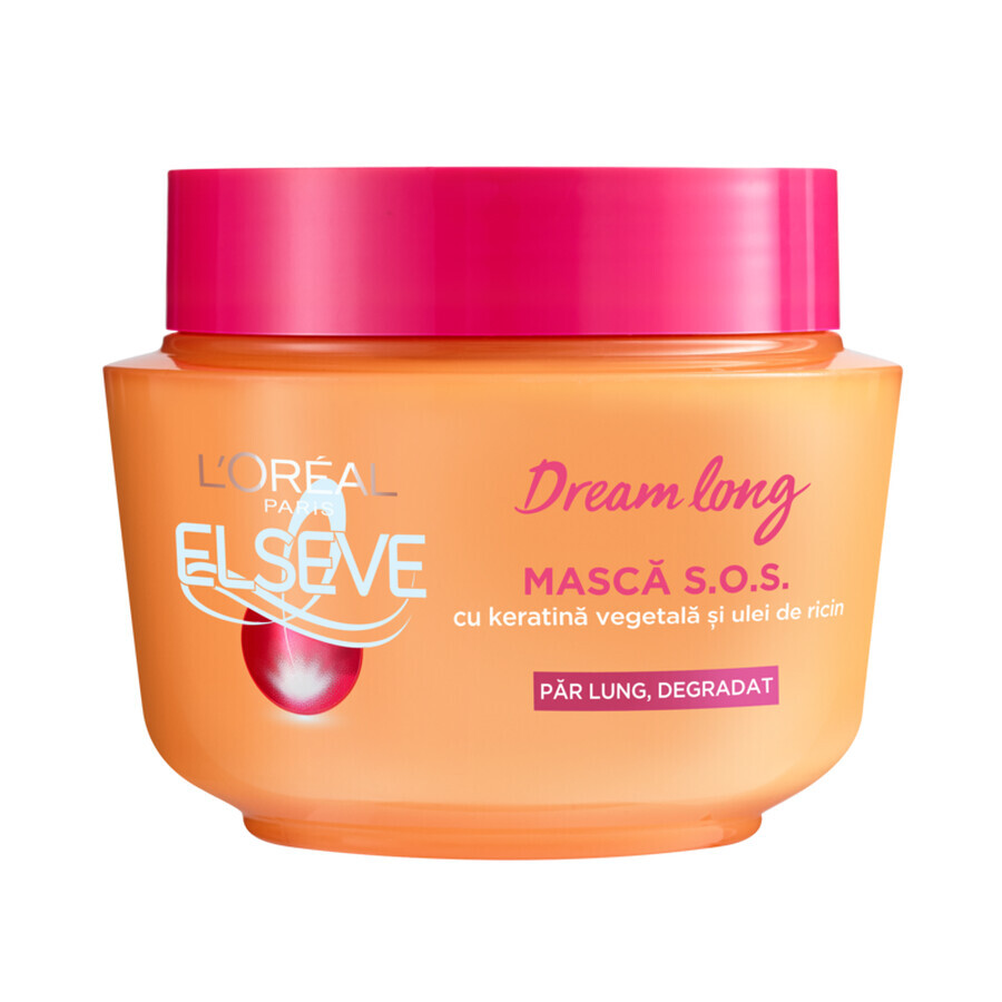 SOS Dream Long Mask per capelli lunghi e danneggiati, 300 ml, Elseve