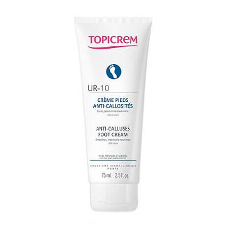 Topicrem UR-10 anti-callus voetcrème, 75 ml, NIGY