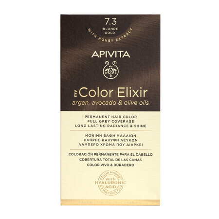 My Color Elixir haarverf, tint 7.3, Apivita