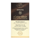 My Color Elixir hair dye, shade 7.43, Apivita