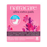 Ultra Extra Organic Night Absorbent, (4 drops), 10 pieces, Natracare