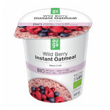 Organic Porridge from whole oats with berries, 60 g, Auga