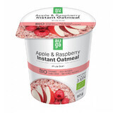 Organic Porridge from whole oats with raspberry apple, 60 g, Auga