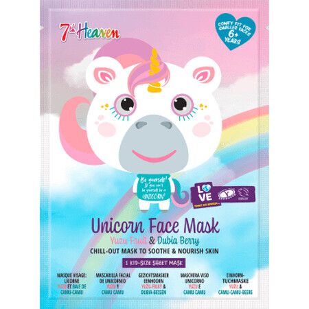 7th Heaven Einhorn Gesichtsmaske, 1 Stück