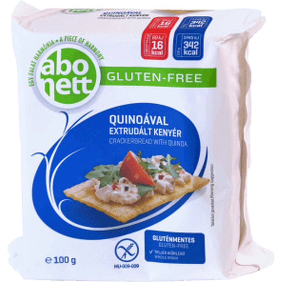 Abonett Toast de quinoa sans gluten, 100 g