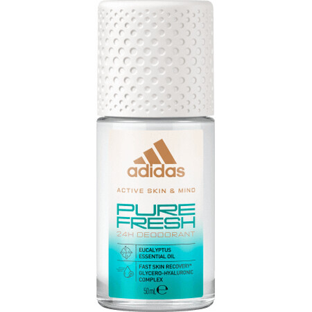 Adidas Déodorant roll-on pure fresh, 50 ml