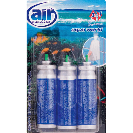 Air Menline Luchtverfrisser spray reserve, 3 stuks