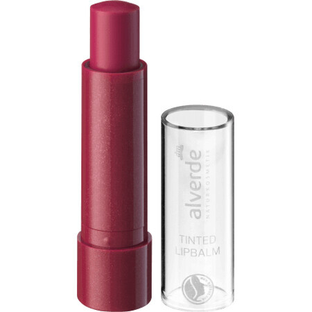 Alverde Naturkosmetik Kers getinte lippenbalsem, 4,6 g