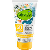 Alverde Naturkosmetik Baume solaire pour enfants SPF50, 150 ml