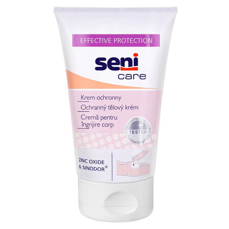 Cremă protectoare cu oxid de zinc, 100 ml, Seni Care