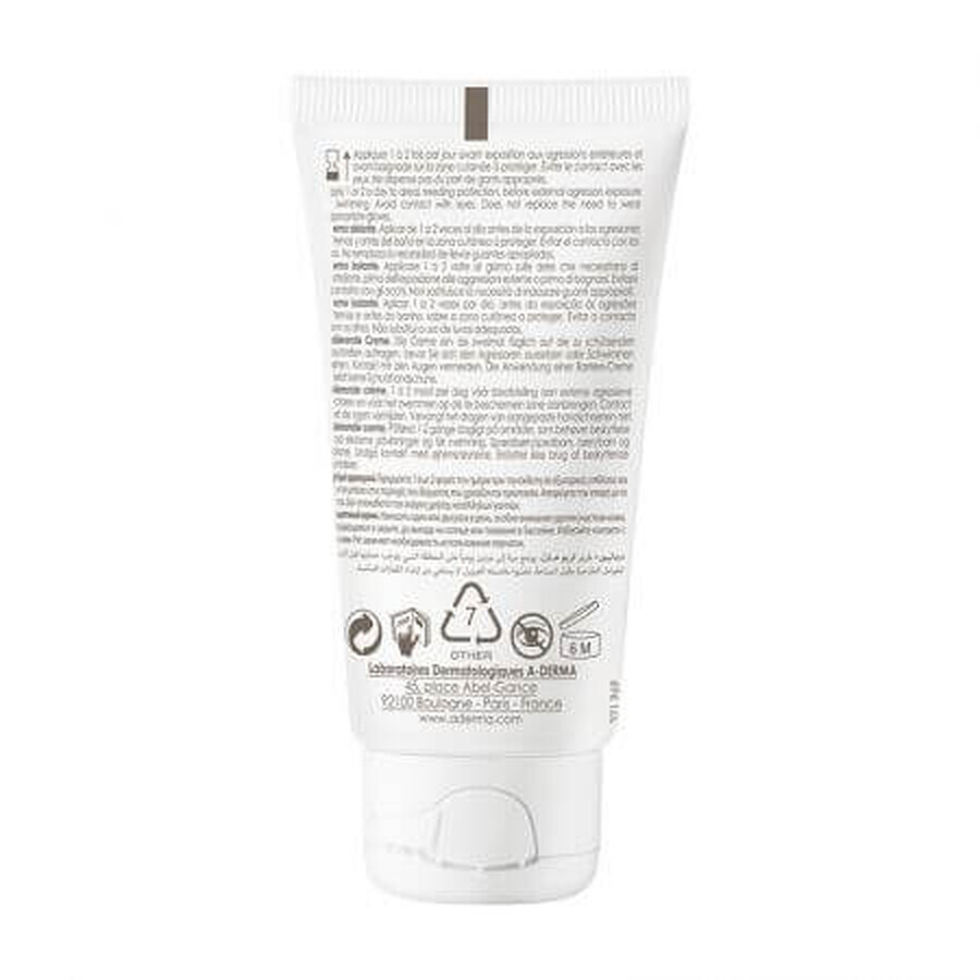 A-Derma Dermalibour Schützende Barrierecreme, 50 ml