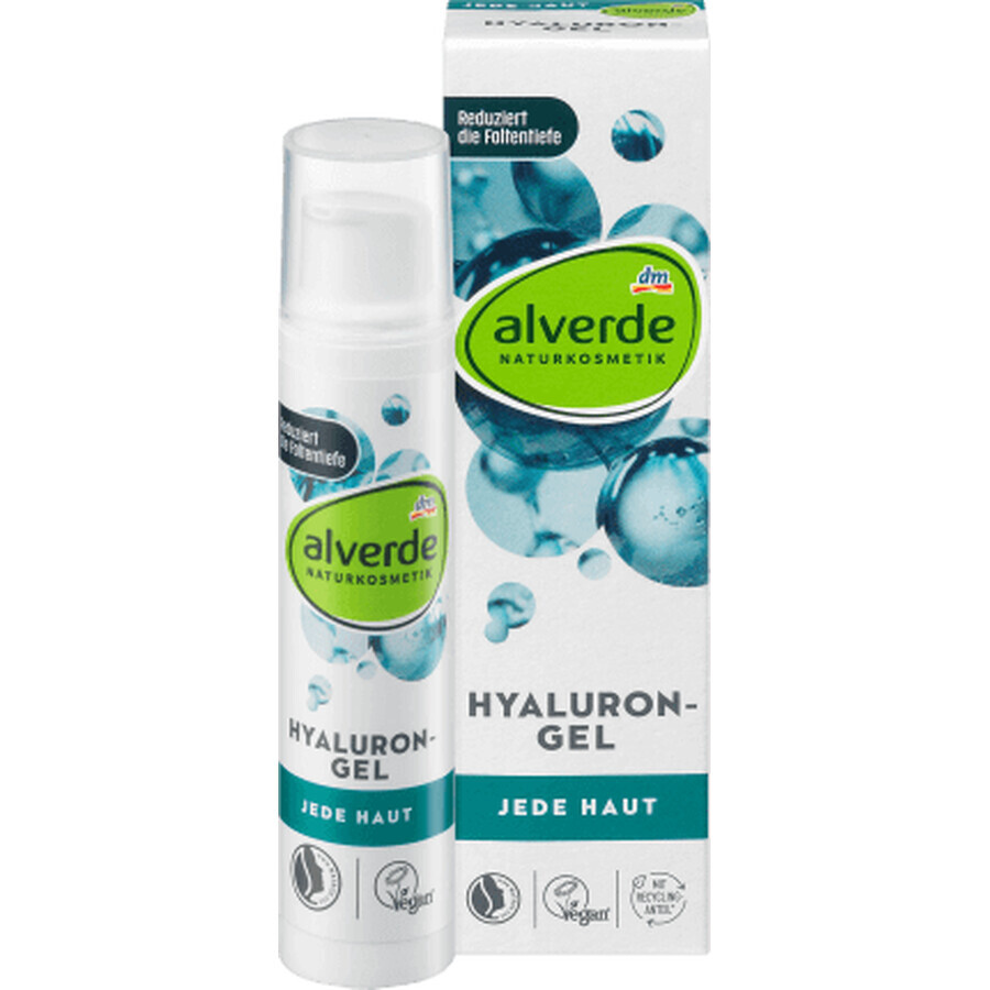 Alverde Naturkosmetik Hyaluronzuurgel alle huidtypes, 15 ml