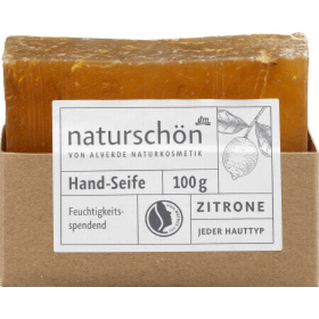 Alverde Naturkosmetik naturschön zeep met citroen, 100 g