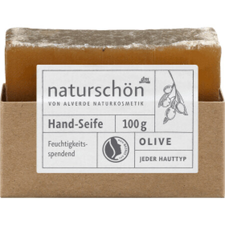 Alverde Naturkosmetik naturschön zeep met olijven, 100 g