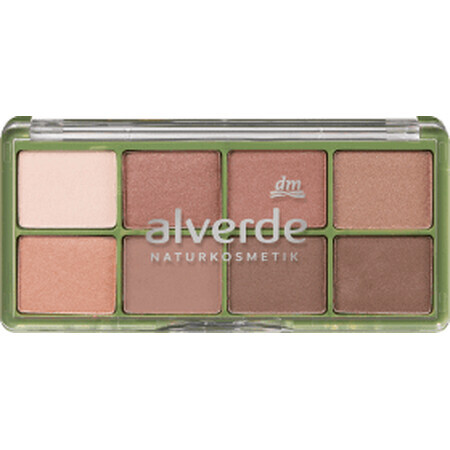 Alverde Naturkosmetik Palette ombretti 30, 16 g