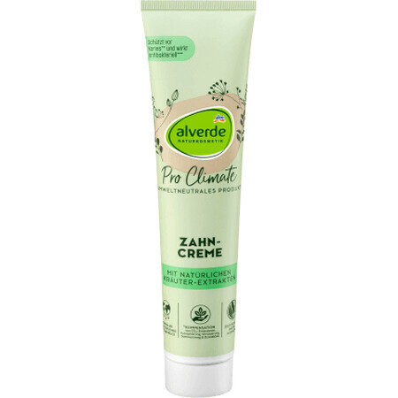 Alverde Naturkosmetik Pro Climate pastă de dinți din plante, 125 ml