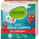 Alverde Naturkosmetik Douchezeep &amp; shampoo voor kinderen, 60 g