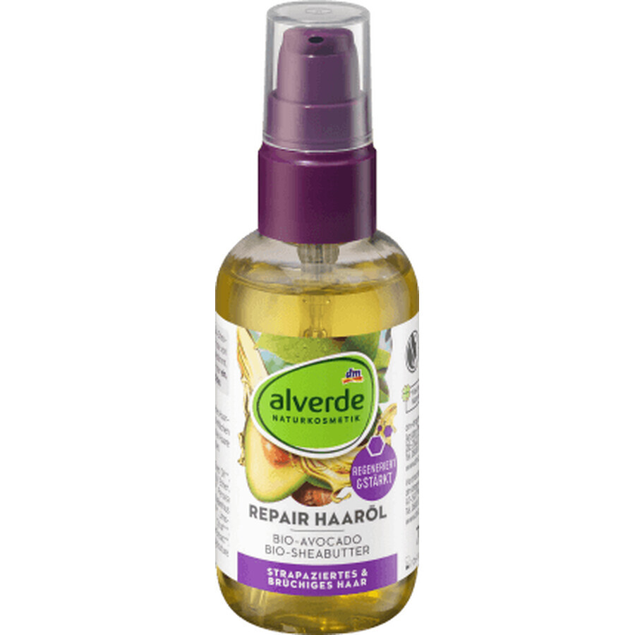 Alverde Naturkosmetik Ulei pentru repararea părului, 75 ml