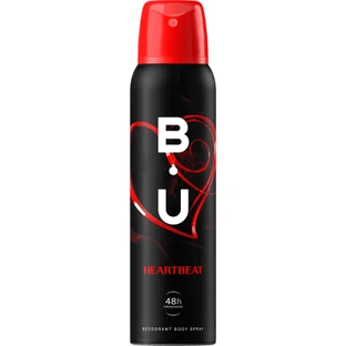 B.U. HEARTBEAT Deodorant body spray, 150 ml