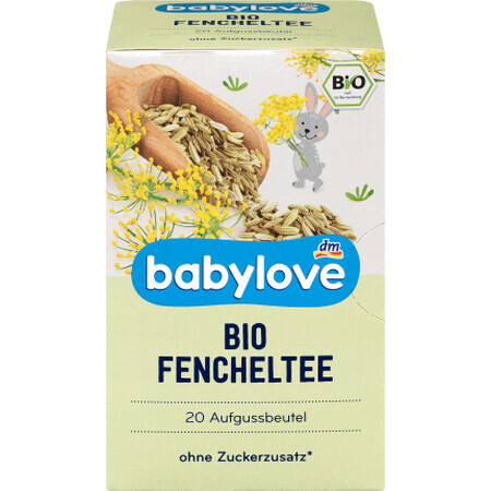 Babylove Thé au fenouil, 40 g