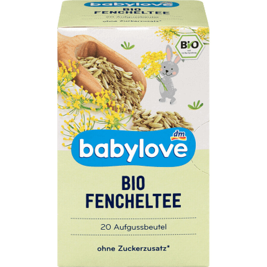 Babylove Thé au fenouil, 40 g