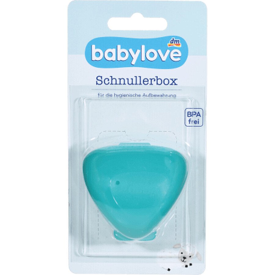 Babylove Triangular soother storage box, 1 pc